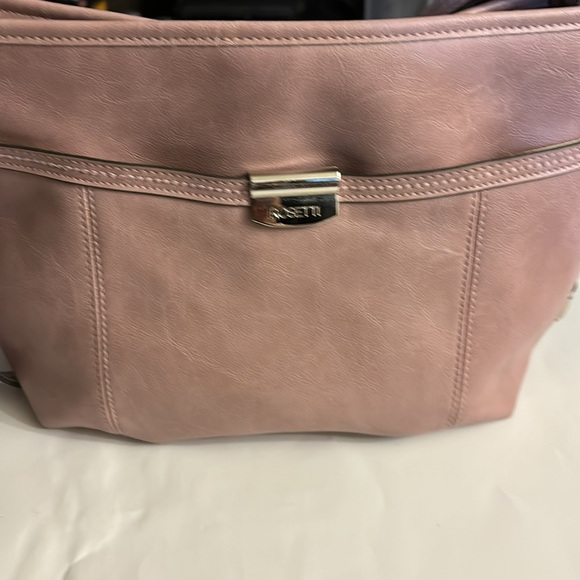 Rossetti crossbody/shoulder bag blush color with gold toned hardware. - Picture 4 of 9